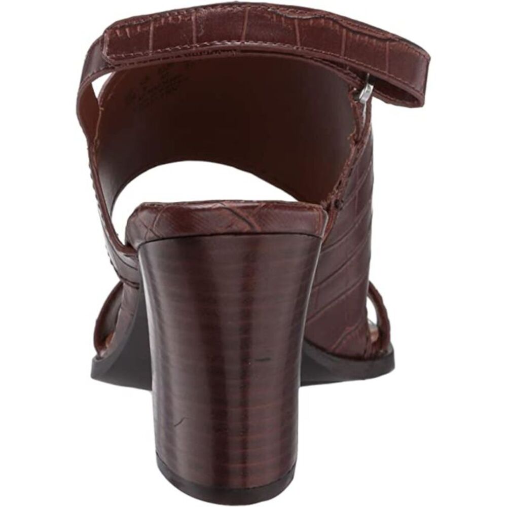 NATURALIZER Womens Brown Crocodile Raelynn Almond Slingback Sandal 6 M - Picture 2 of 5